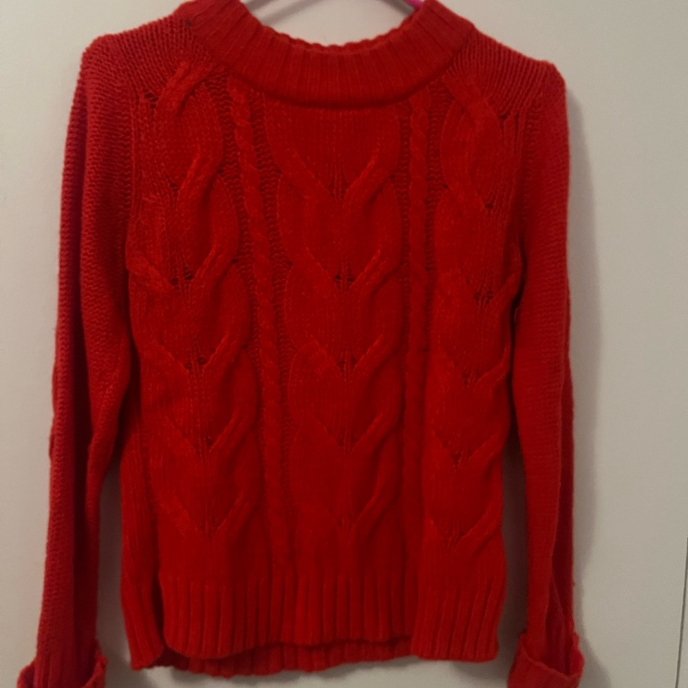 Joe Fresh Vibrant Red Sweater